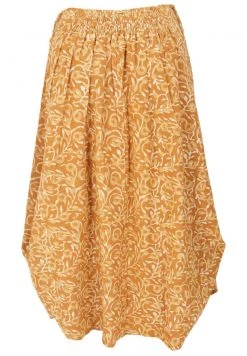 Guru Shop A-Linien-Rock - Senfgelb - Damen