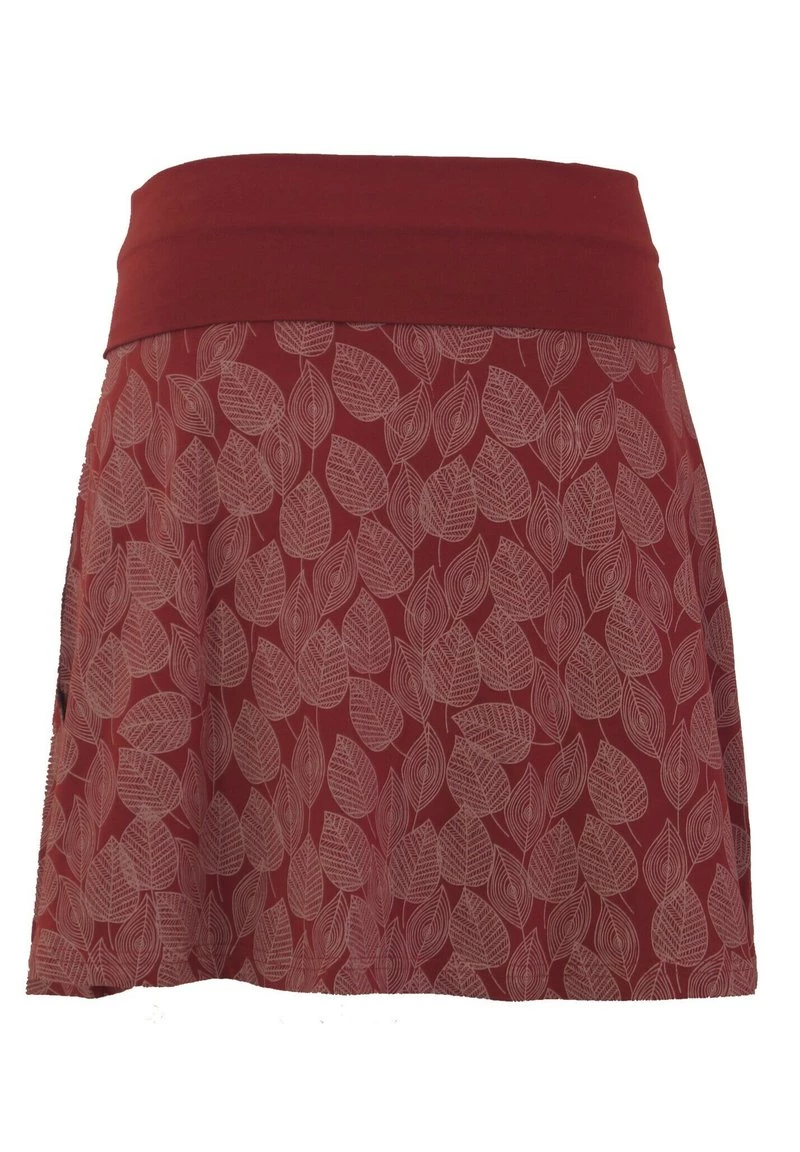 Guru Shop BOHO TELLERROCK HERBSTLAUB PRINT ORG - A-Linien-Rock - Beere - Damen 4 Guru Shop BOHO TELLERROCK HERBSTLAUB PRINT ORG - A-Linien-Rock - Beere - Damen – Bild 2