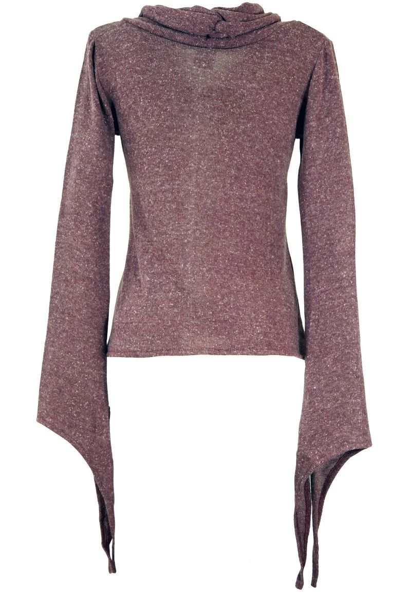 Guru Shop - Damen MIT SCHALKRAGEN - Strickpullover - Altrosa 4 Guru Shop - Damen MIT SCHALKRAGEN - Strickpullover - Altrosa – Bild 2