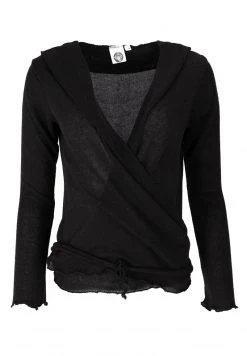 Guru Shop Strickpullover - Schwarz - Damen