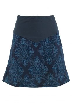 Guru Shop BOHO - A-Linien-Rock - Blau - Damen