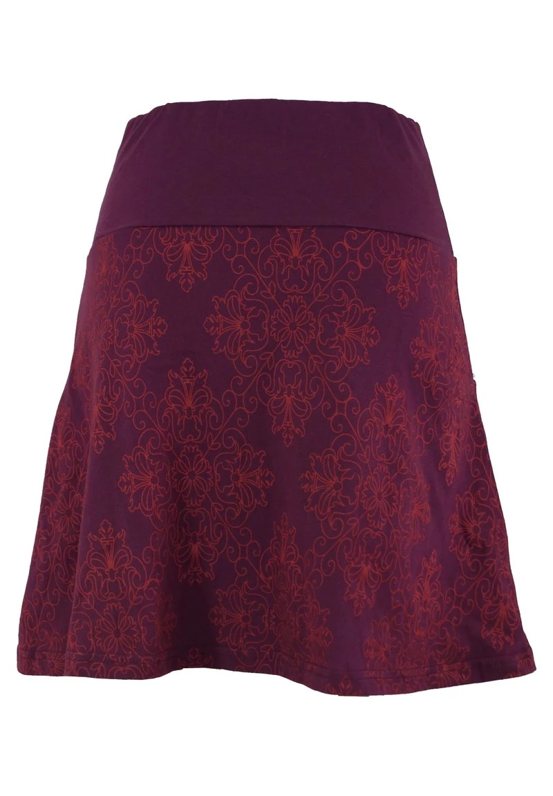 Guru Shop - Damen BOHO - A-Linien-Rock - Bordeaux 4 Guru Shop - Damen BOHO - A-Linien-Rock - Bordeaux – Bild 2