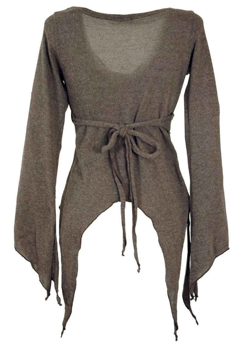 Guru Shop Strickjacke - Cappuccino - Damen 4 Guru Shop Strickjacke - Cappuccino - Damen – Bild 2