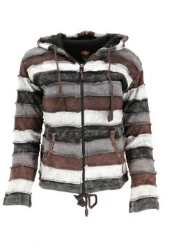 Guru Shop Übergangsjacke - Braun/grau - Damen