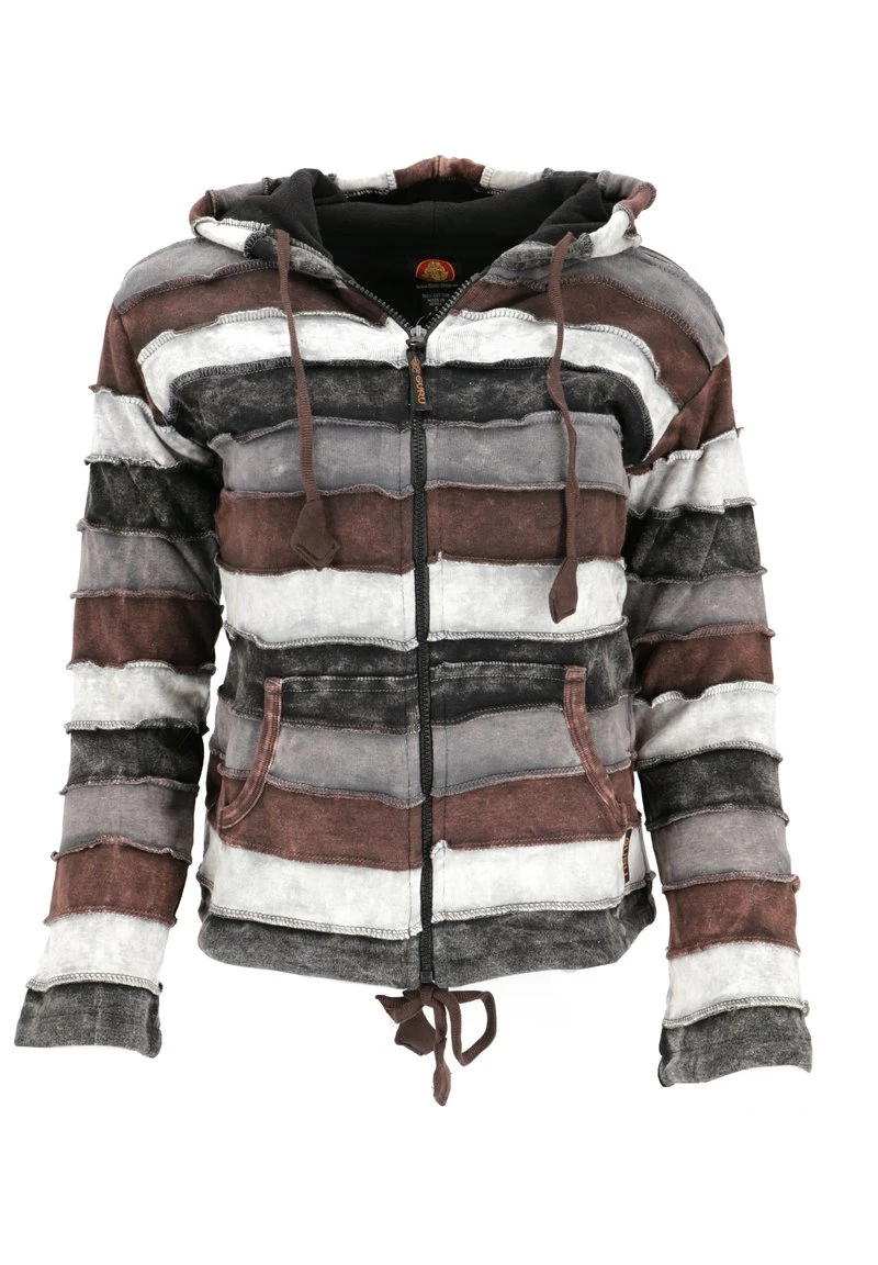 Guru Shop Übergangsjacke - Braun/grau - Damen 3 Guru Shop Übergangsjacke - Braun/grau - Damen