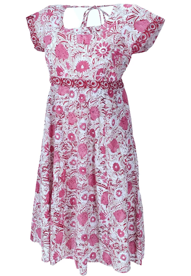 Guru Shop BOHO - Freizeitkleid - Pink - Damen 4 Guru Shop BOHO - Freizeitkleid - Pink - Damen – Bild 2