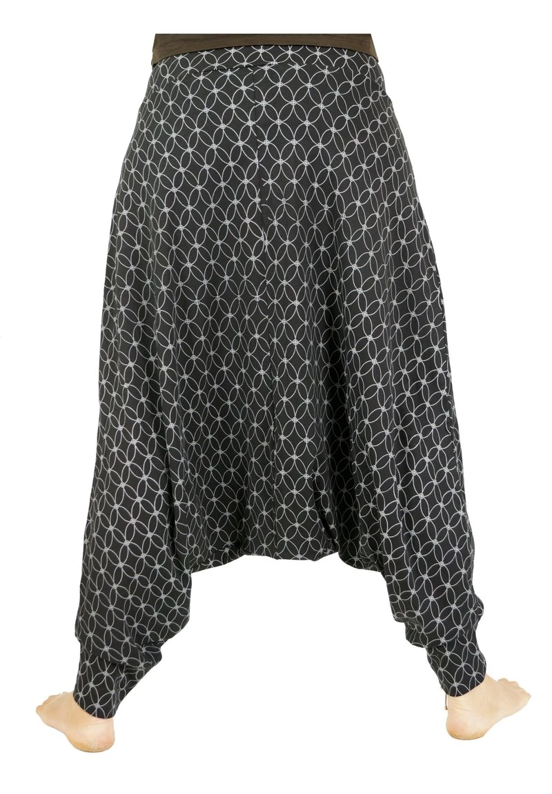 Guru Shop - Damen AFGHANI - Stoffhose - Schwarz 5 Guru Shop - Damen AFGHANI - Stoffhose - Schwarz – Bild 3