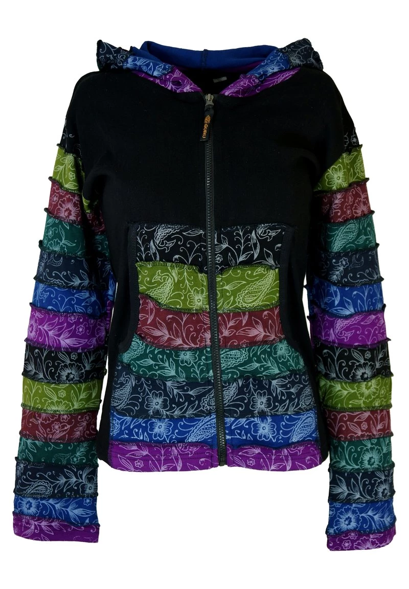 Guru Shop - Damen Strickjacke - Schwarz 3 Guru Shop - Damen Strickjacke - Schwarz