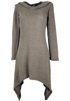 Guru Shop - Damen MIT KAPUZE - Freizeitkleid - Cappuccino