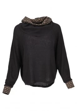 Guru Shop - Damen Kapuzenpullover - Schwarz