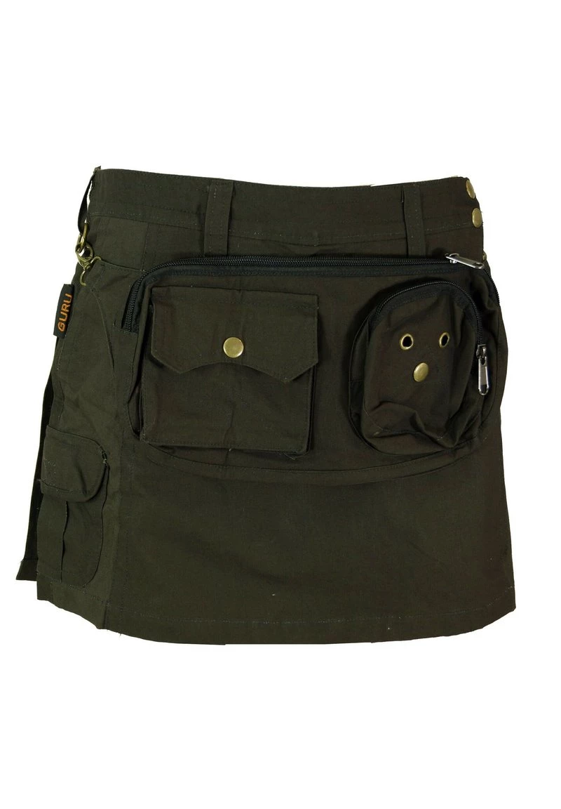 Guru Shop - Damen Shorts - Dark Olive 3 Guru Shop - Damen Shorts - Dark Olive