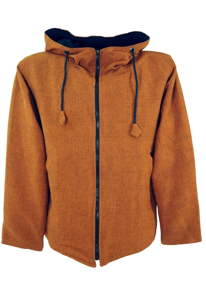 Guru Shop FLOWER OF LIFE - Leichte Jacke - Rostorange - Herren 3 Guru Shop FLOWER OF LIFE - Leichte Jacke - Rostorange - Herren