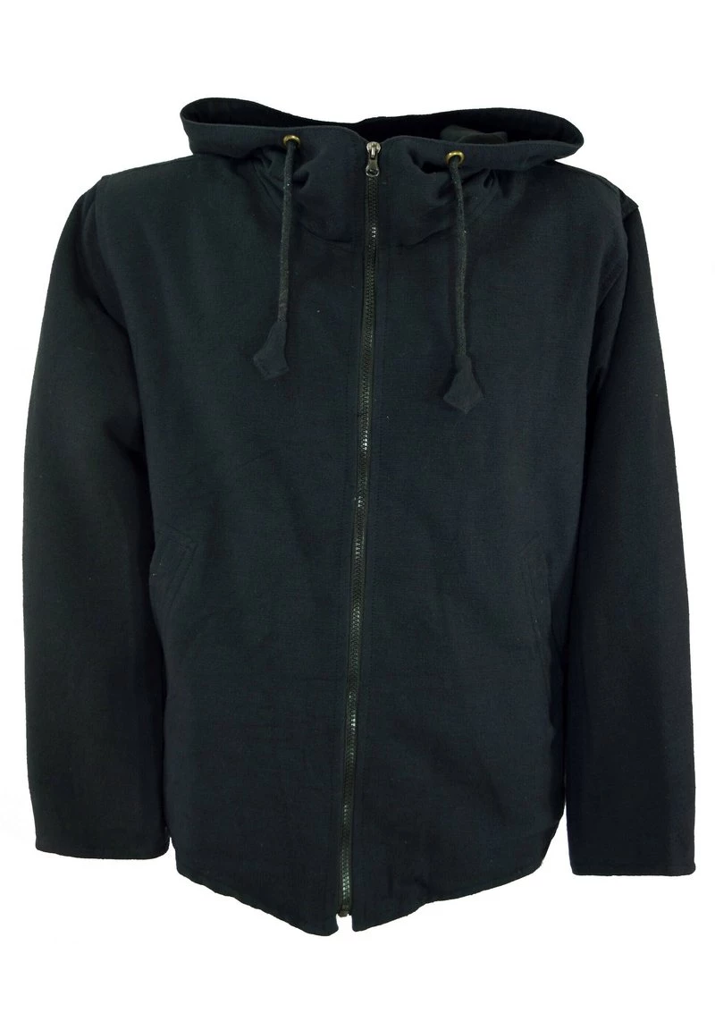 Guru Shop FLOWER OF LIFE - Leichte Jacke - Schwarz - Herren 3 Guru Shop FLOWER OF LIFE - Leichte Jacke - Schwarz - Herren