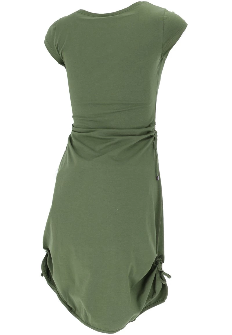 Guru Shop - Damen Freizeitkleid - Olivgrün 5 Guru Shop - Damen Freizeitkleid - Olivgrün – Bild 3