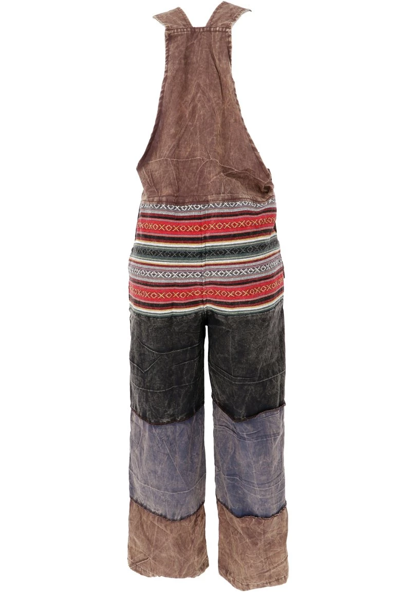 Guru Shop - Damen JAPAN STYLE - Latzhose - Braun 4 Guru Shop - Damen JAPAN STYLE - Latzhose - Braun – Bild 2