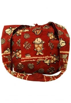 Guru Shop Umhängetasche - Rot/fisch - Damen