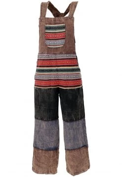 Guru Shop - Damen JAPAN STYLE - Latzhose - Braun