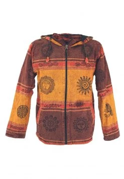 Guru Shop Leichte Jacke - Rostorange - Herren