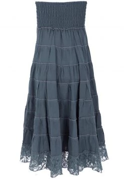 Guru Shop Maxirock - Taubengrau - Damen -Fenty Beauty || Guru Shop Verkäufe 579d01a0af9242eebb45f8e6bee434d1