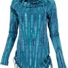 Guru Shop - Damen Kapuzenpullover - T�rkisblau/batik 2 Guru Shop - Damen Kapuzenpullover - T�rkisblau/batik -Fenty Beauty || Guru Shop Verkäufe 584c098dc2ff4a0f9a2d9f1e74f2c801