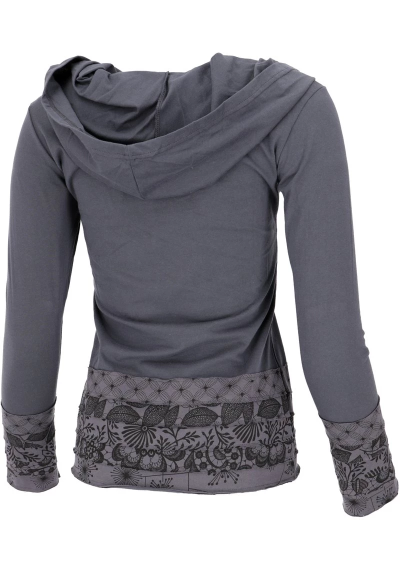 Guru Shop BOHO - Langarmshirt - Dunkelgrau - Damen 4 Guru Shop BOHO - Langarmshirt - Dunkelgrau - Damen – Bild 2