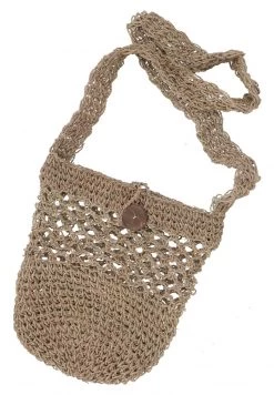 Guru Shop - Unisex Umhängetasche - Braun