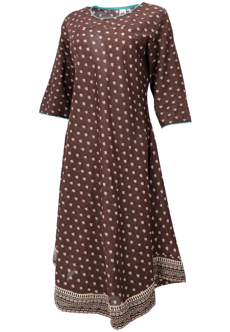 Guru Shop Maxikleid - Moccabraun - Damen 5 Guru Shop Maxikleid - Moccabraun - Damen – Bild 3