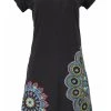 Guru Shop HIPPIE BOHO CHIC MANDALA - Jerseykleid - Schwarz - Damen -Fenty Beauty || Guru Shop Verkäufe 6382a94199ce4918a49455bf0f3b8207