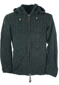 Guru Shop - Herren Strickjacke - Schwarz