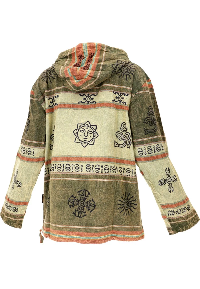 Guru Shop - Herren BAJA - Leichte Jacke - Helles Olivgreen 4 Guru Shop - Herren BAJA - Leichte Jacke - Helles Olivgreen – Bild 2