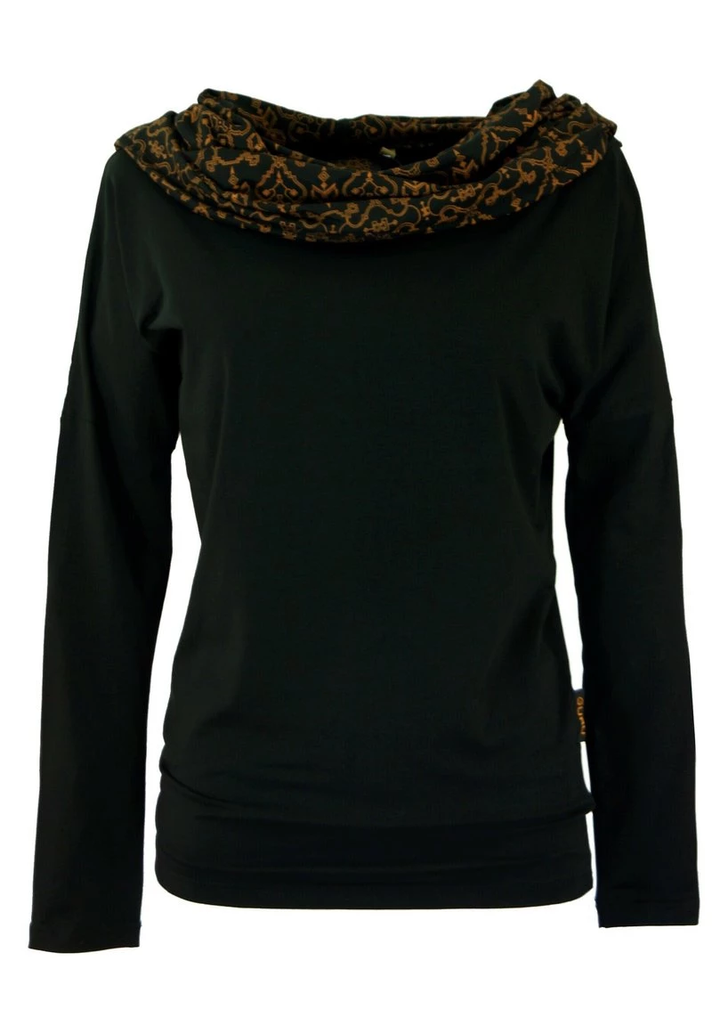 Guru Shop - Damen LOCKERES - Kapuzenpullover - Schwarz 3 Guru Shop - Damen LOCKERES - Kapuzenpullover - Schwarz