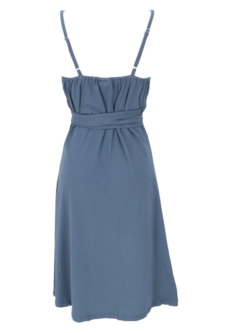 Guru Shop Jerseykleid - Taubenblau - Damen 4 Guru Shop Jerseykleid - Taubenblau - Damen – Bild 2