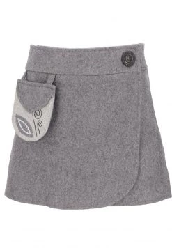 Guru Shop Wickelrock - Grau - Damen