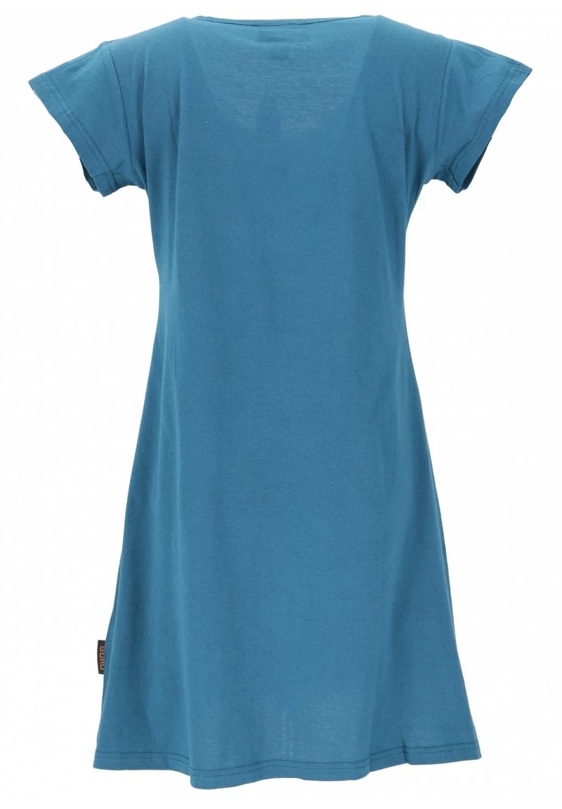 Guru Shop HIPPIE BOHO CHIC MANDALA - Jerseykleid - Petrol - Damen 4 Guru Shop HIPPIE BOHO CHIC MANDALA - Jerseykleid - Petrol - Damen – Bild 2