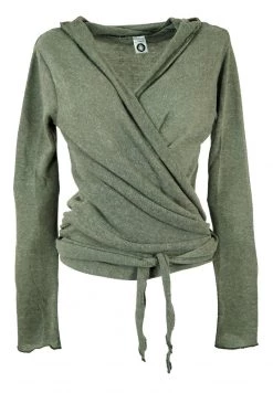 Guru Shop - Damen Strickpullover - Khaki