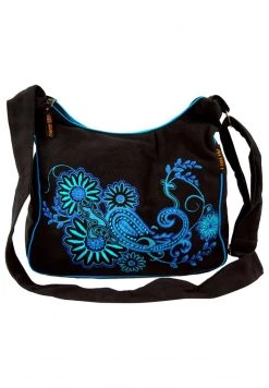 Guru Shop Umhängetasche - Schwarz/blau - Unisex