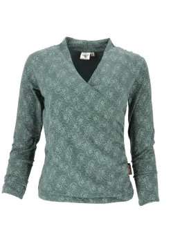 Guru Shop Langarmshirt - Green - Damen