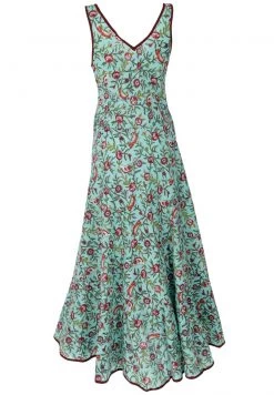 Guru Shop - Damen Maxikleid - T�rkis