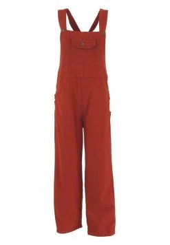 Guru Shop - Damen Latzhose - Rostrot