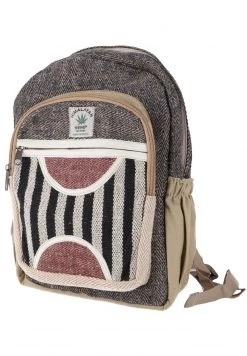 Guru Shop - Unisex ETHNO - Tagesrucksack - Schwarz