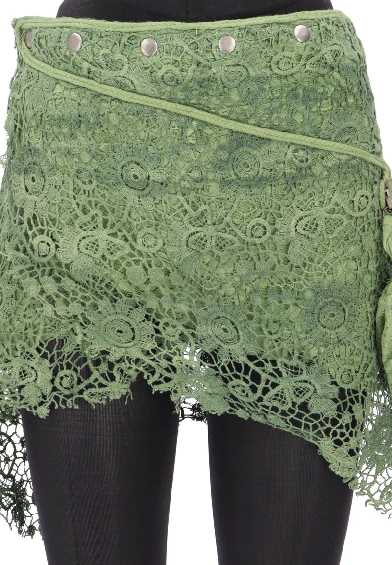 Guru Shop PSYTRANCE GOA - Wickelrock - Helles Olivegrun - Damen 7 Guru Shop PSYTRANCE GOA - Wickelrock - Helles Olivegrun - Damen – Bild 5