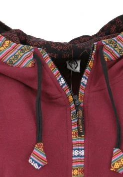 Guru Shop NEPAL ETHNO - Sweatjacke - Bordeauxrot - Damen -Fenty Beauty || Guru Shop Verkäufe 97deb0faae1f4749aff04ed6c3db61d1