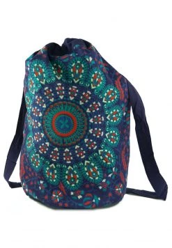 Guru Shop - Unisex MANDALA - Tagesrucksack - Blau