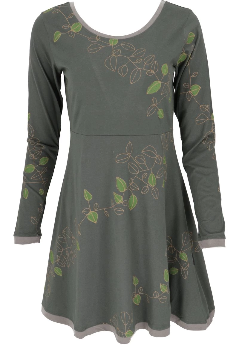 Guru Shop - Damen Jerseykleid - Dark Grey 3 Guru Shop - Damen Jerseykleid - Dark Grey