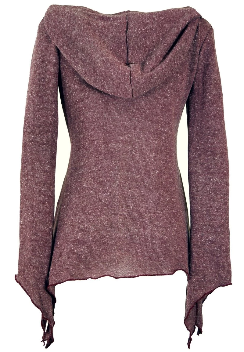 Guru Shop MIT KAPUZE - Strickpullover - Altrosa - Damen 4 Guru Shop MIT KAPUZE - Strickpullover - Altrosa - Damen – Bild 2