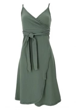 Guru Shop Jerseykleid - Grün - Damen