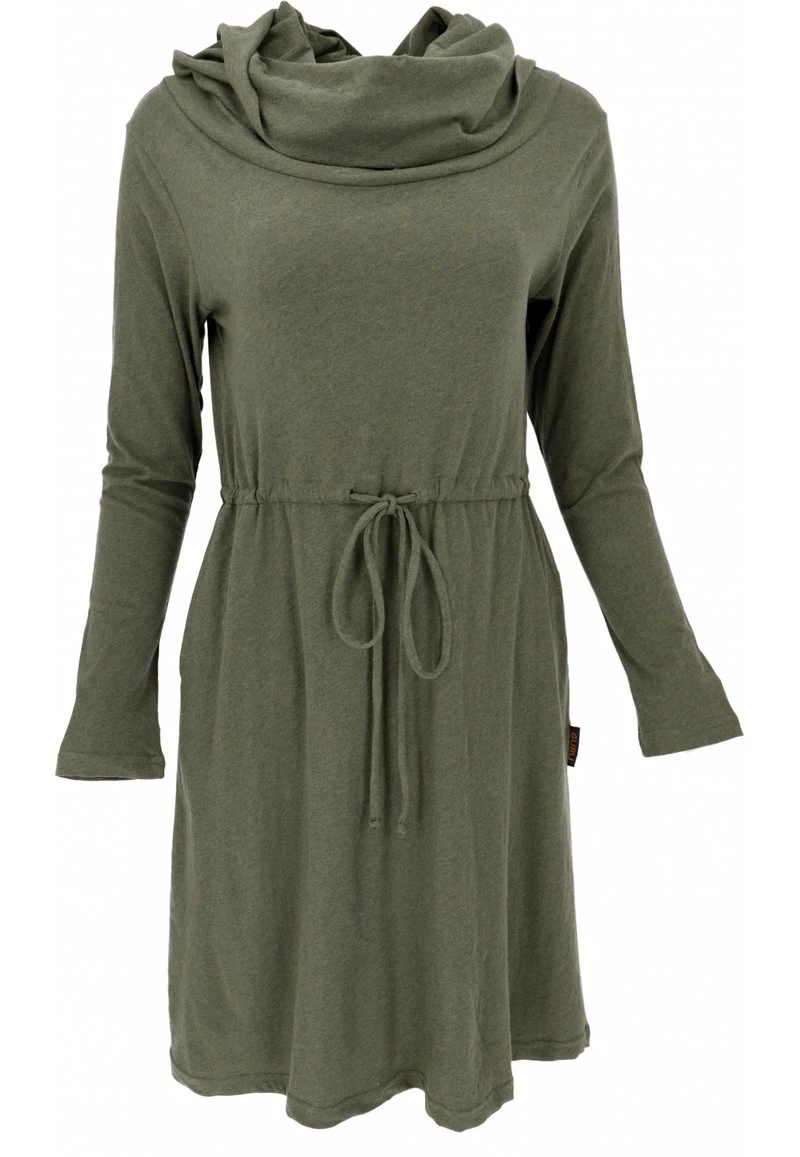 Guru Shop - Damen Freizeitkleid - Olivgr�n 3 Guru Shop - Damen Freizeitkleid - Olivgr�n