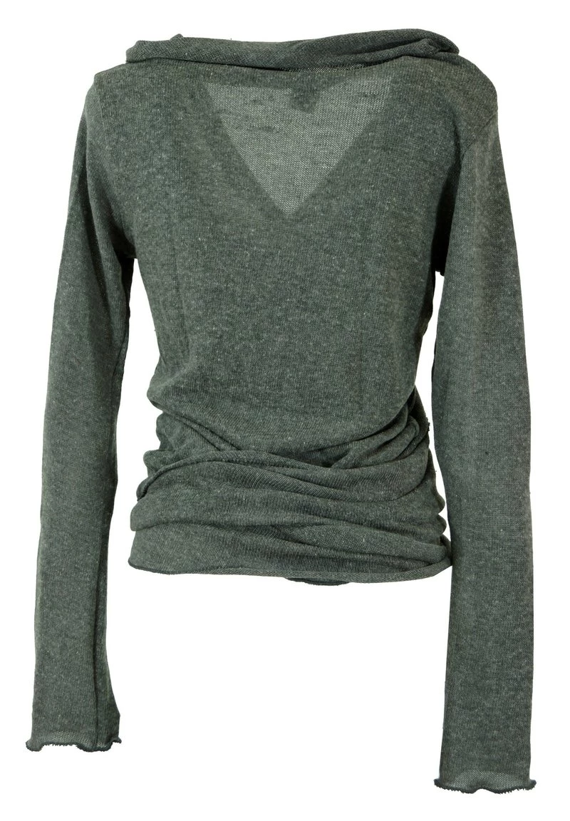 Guru Shop Strickpullover - Granitgrau - Damen 4 Guru Shop Strickpullover - Granitgrau - Damen – Bild 2