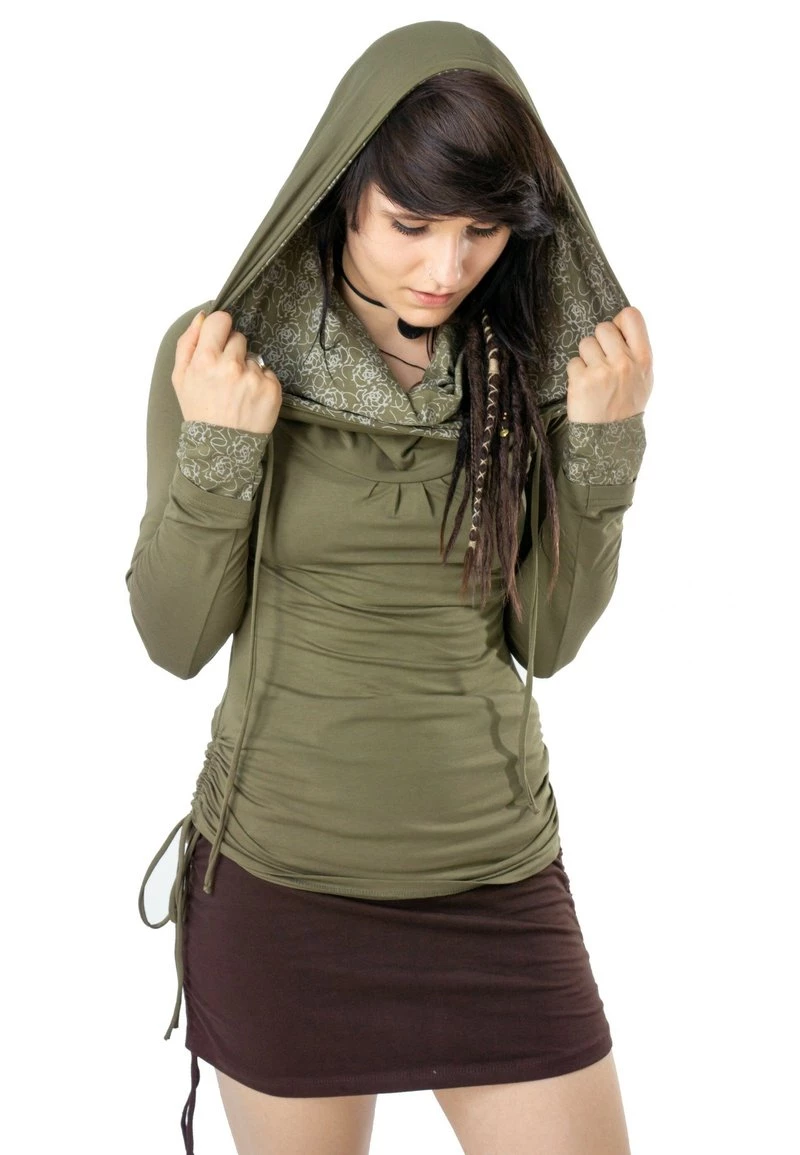 Guru Shop - Damen Langarmshirt - Light Green 3 Guru Shop - Damen Langarmshirt - Light Green