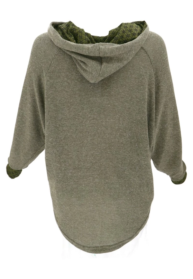 Guru Shop Kapuzenpullover - Khakigrn - Damen 5 Guru Shop Kapuzenpullover - Khakigrn - Damen – Bild 3